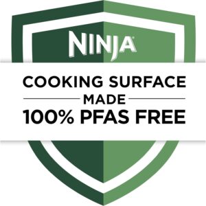 ninja air fryer pro 4 in 1 with 5 qt capacity, air fry, roast, reheat, dehydrate, air crisp technology with 400f for hot, 120 volts, nonstick basket & crisper plate, grey, af141