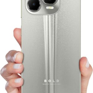 bold k20 | 2025 | all day battery | unlocked | 6.7” hd+ infinity dot display | 256/4gb | triple 50mp camera | us version | us warranty | (silver)