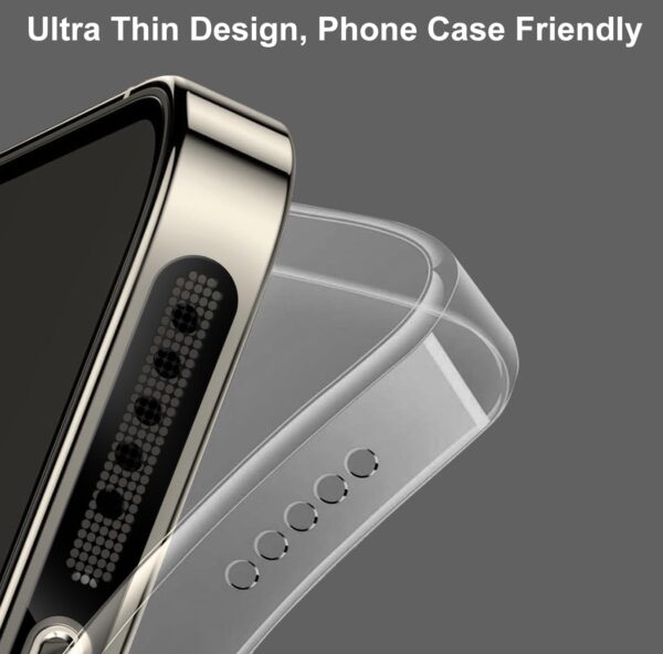 usb c dust plug, phone speaker dust cover and anti dust cover protector cap for iphone 16/16 pro/16 pro max/iphone 15/15 pro/pro max – black
