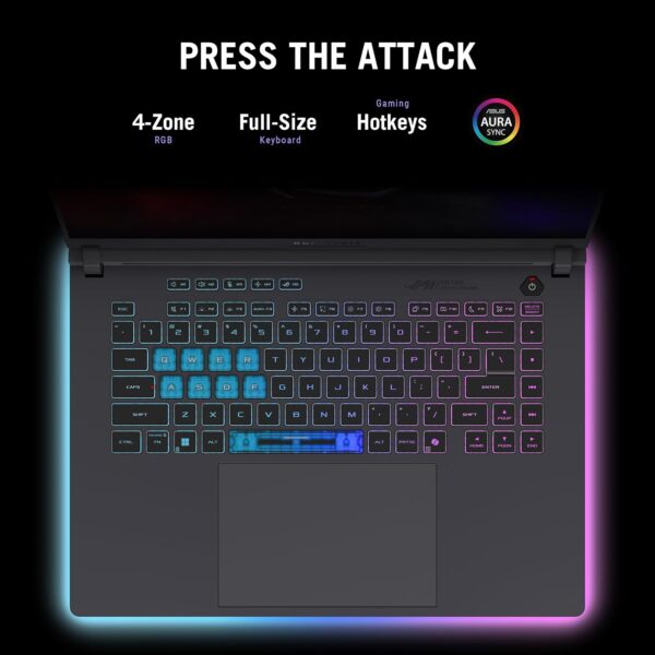 asus rog strix g16 (2025) gaming laptop, 16” fhd+ 16:10 165hz/3ms display, nvidia® geforce rtx™ 5060 laptop gpu, intel® core™ i7 processor 14650hx, 16gb ddr5, 1tb gen 4 ssd, wi fi 7, windows 11 home
