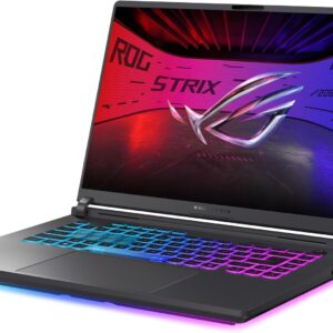asus rog strix g16 (2025) gaming laptop, 16” fhd+ 16:10 165hz/3ms display, nvidia® geforce rtx™ 5060 laptop gpu, intel® core™ i7 processor 14650hx, 16gb ddr5, 1tb gen 4 ssd, wi fi 7, windows 11 home