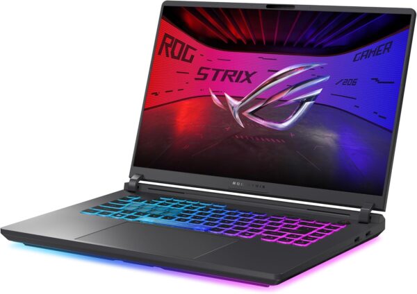 asus rog strix g16 (2025) gaming laptop, 16” fhd+ 16:10 165hz/3ms display, nvidia® geforce rtx™ 5060 laptop gpu, intel® core™ i7 processor 14650hx, 16gb ddr5, 1tb gen 4 ssd, wi fi 7, windows 11 home