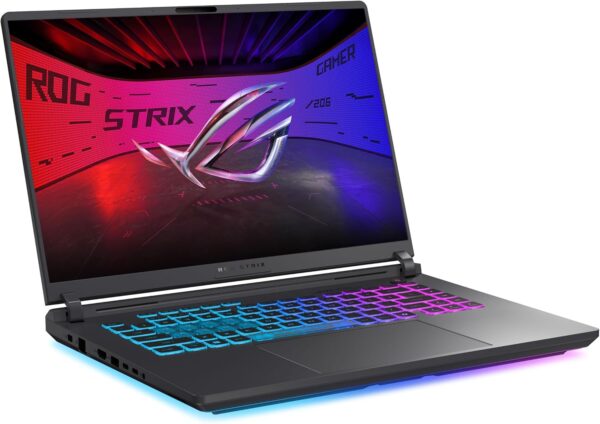 asus rog strix g16 (2025) gaming laptop, 16” fhd+ 16:10 165hz/3ms display, nvidia® geforce rtx™ 5060 laptop gpu, intel® core™ i7 processor 14650hx, 16gb ddr5, 1tb gen 4 ssd, wi fi 7, windows 11 home