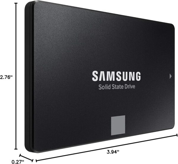 samsung 870 evo sata iii ssd 1tb 2.5” internal solid state drive, upgrade pc or laptop memory and storage for it pros, creators, everyday users, mz 77e1t0b/am