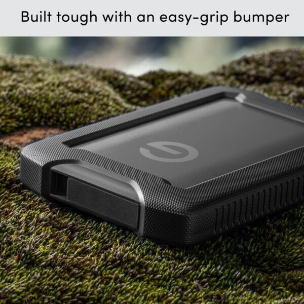 sandisk professional 5tb g drive armoratd rugged, durable portable external hard drive hdd, usb c, usb 3.2 gen 1 sdph81g 005t gba1d