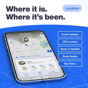 gps tracker for vehicles with real time location, route history, speed monitoring, geo fence & accident notifications for fleets & family cancel anytime
