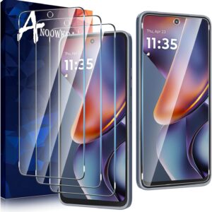 3 Pack Designed for Moto G 2025 Screen Protector Tempered Glass Film.Anti-Breakage.Anti-Scratch No Bubbles 9H Hardness.Easy Installation for Moto G 5G 2025