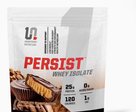 Undefined Nutrition Persist Whey Isolate by Brian Shaw – 24g Protein, 30 Servings – Supports Recovery, Strength & Performance – Gluten Free, Fast Absorbing (2.18lbs, Chocolate Peanut Butter)