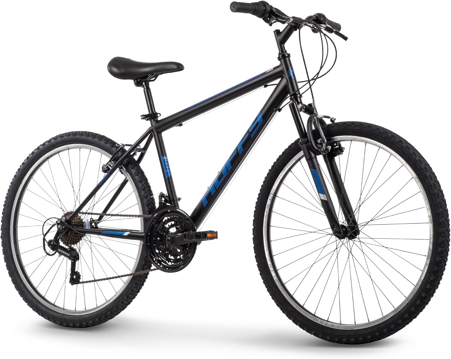 Huffy Stone Mountain Hardtail Mountain Bike for Boys/Girls/Men/Women, 20″/24″/26″ Sizes, 6 or 21 Speed Shimano Twist Shifting, Front or Dual Suspension, Comfort Saddle, Sleek Colors Huffy Stone Mountain Hardtail Mountain Bike for Boys/Girls/Men/Women, 20″/24″/26″ Sizes, 6 or 21 Speed Shimano Twist Shifting, Front or Dual Suspension, Comfort Saddle, Sleek Colors