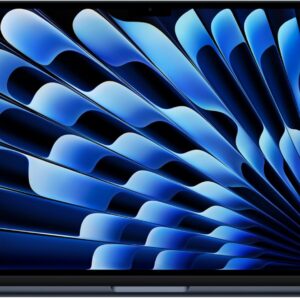 Apple 2025 MacBook Air 15-inch Laptop with M4 chip: Built for Apple Intelligence, 15.3-inch Liquid Retina Display, 16GB Unified Memory, 256GB SSD Storage, 12MP Center Stage Camera, Touch ID; Midnight