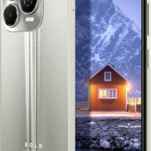 bold k20 | 2025 | all day battery | unlocked | 6.7” hd+ infinity dot display | 256/4gb | triple 50mp camera | us version | us warranty | (silver)