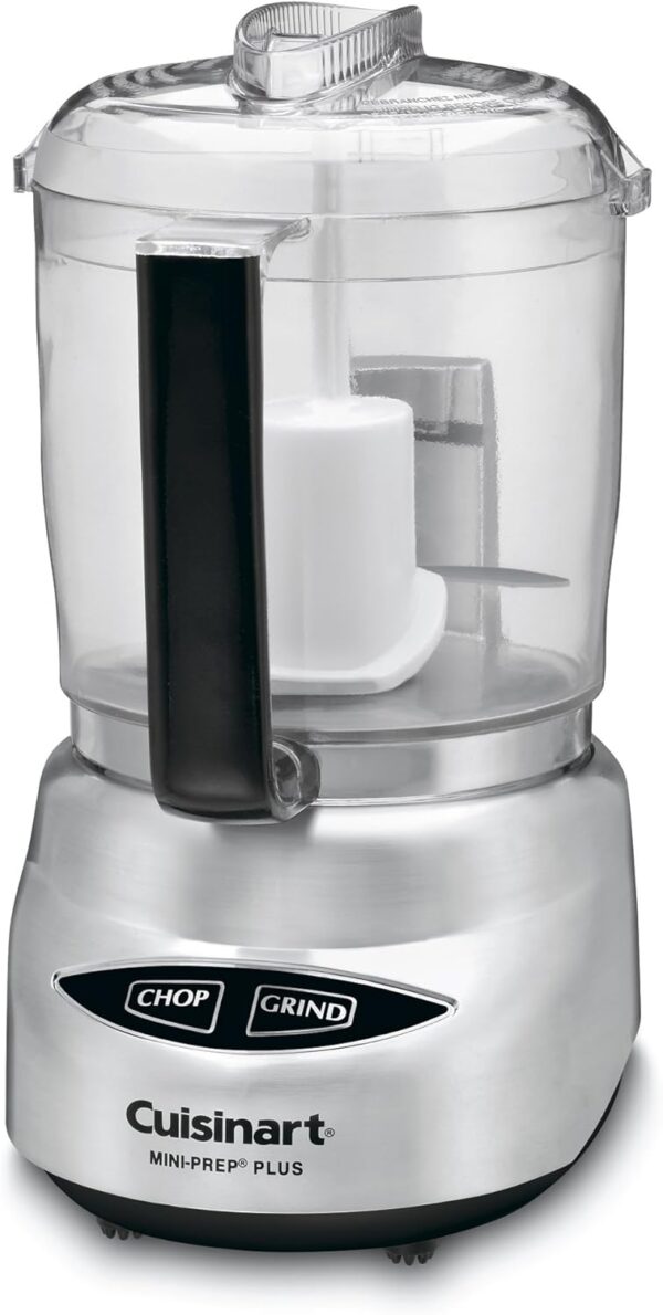 Cuisinart Mini Prep Plus Food Processor, 4 Cup, Brushed Stainless (Shiny) - Image 2