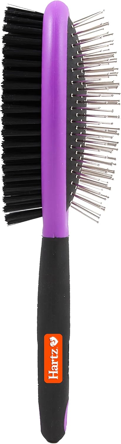 Hartz Groomer’s Best Combo Dog Brush, Multi-Colored