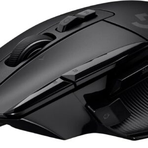 Logitech G502 X Wired Gaming Mouse - LIGHTFORCE hybrid optical-mechanical primary switches, HERO 25K gaming sensor, compatible with PC - macOS/Windows - Black