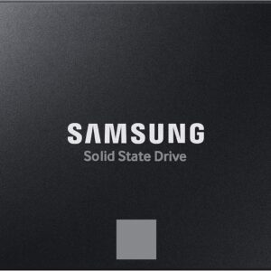 Samsung 870 EVO SATA III SSD 1TB 2.5” Internal Solid State Drive, Upgrade PC or Laptop Memory and Storage for IT Pros, Creators, Everyday Users, MZ-77E1T0B/AM