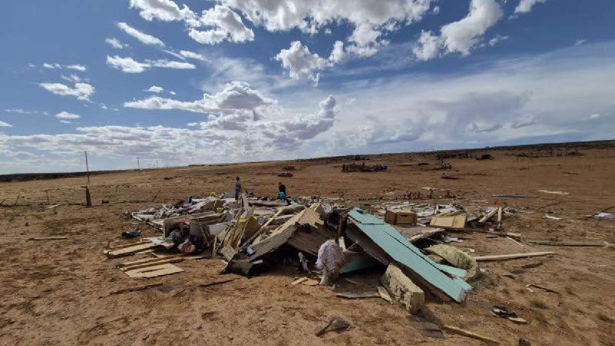 3 homes ‘damaged completely,’ livestock and pets missing after tornado in San Juan County