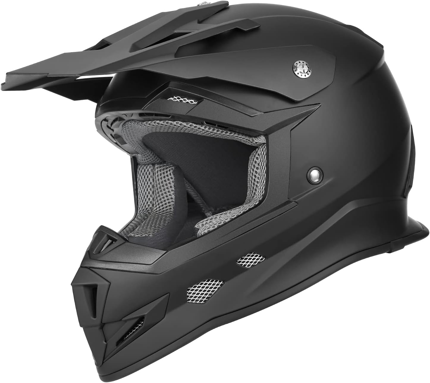 GLX GX23 Dirt Bike/Motocross Helmet – Matte Black, Large – DOT Approved GLX GX23 Dirt Bike/Motocross Helmet – Matte Black, Large – DOT Approved