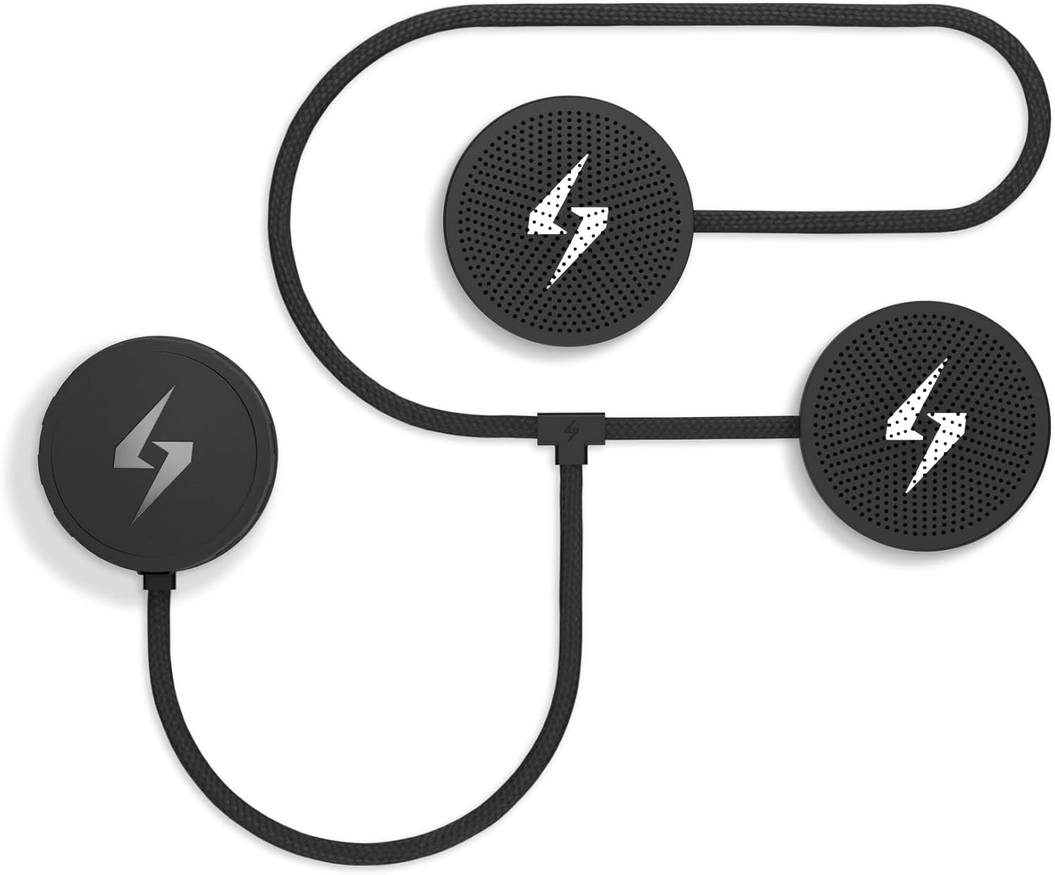 Syphon SoundPro: Ultra-Thin 9.6mm Bluetooth Moto Headphones – Glove-Friendly Controls, Massive Sound, IP55 Waterproof, Built-In Mic, Universal Fit With Any Dirt Bike, Snowmobile, and Motorcycle Helmet