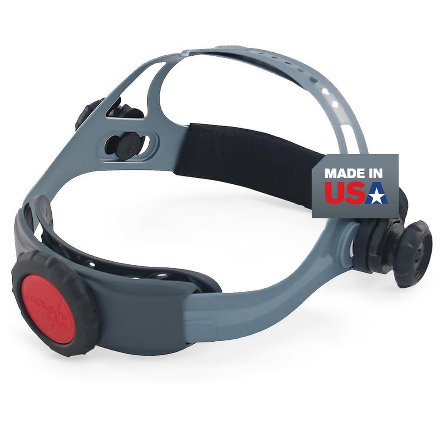 Jackson Safety 370 Speed Dial Replacement Ratcheting Headgear for Welding Helmets – Oversized Adjuster Knob, Adjustable Sliders, Hood Locks Up/Down, Patented Quick-Fit Rear Swivel Headband, Washable Sweatband – Made in USA Jackson Safety 370 Speed Dial Replacement Ratcheting Headgear for Welding Helmets – Oversized Adjuster Knob, Adjustable Sliders, Hood Locks Up/Down, Patented Quick-Fit Rear Swivel Headband, Washable Sweatband – Made in USA