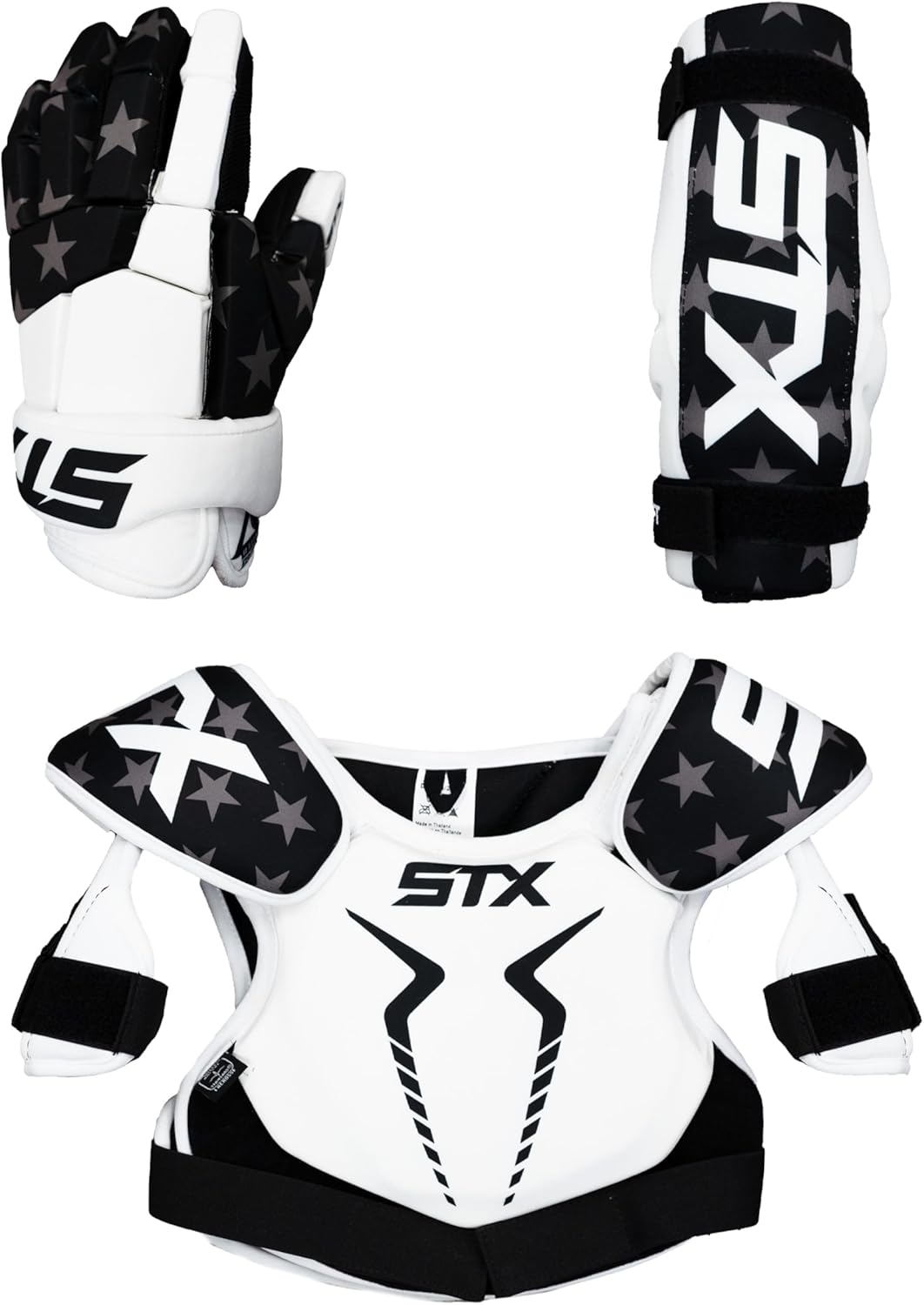 Lacrosse Unlimited 3-Piece STX Stallion 75 USA Youth Starter Set (No Helmet, No Stick)