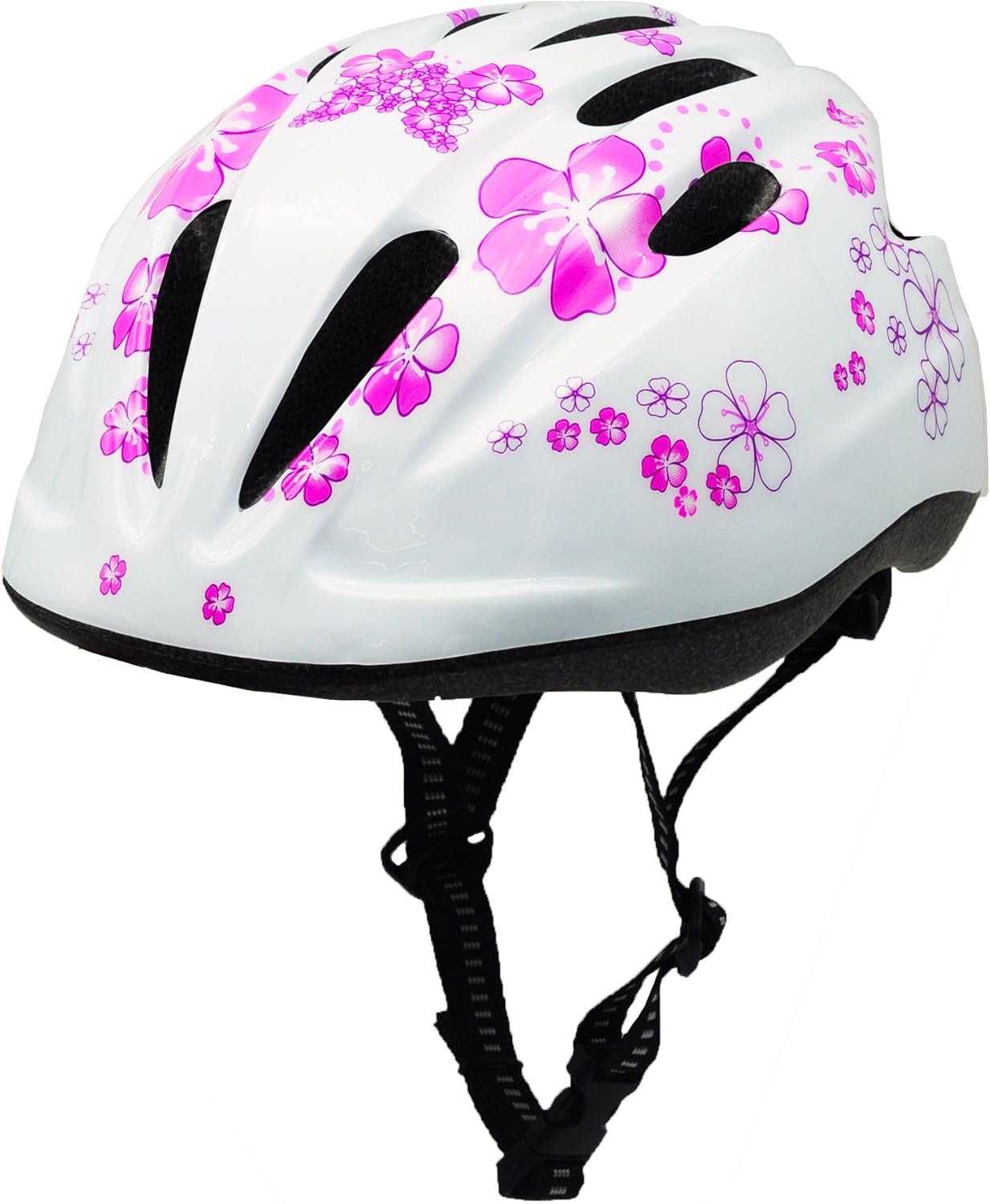 Girl Helmet for Bike,Kids Bike Pink Helmet for Girls Approximately Ages 3-10 Years Adjuastable and Multi-Sport, from Toddler to Kids CPSC Certicated