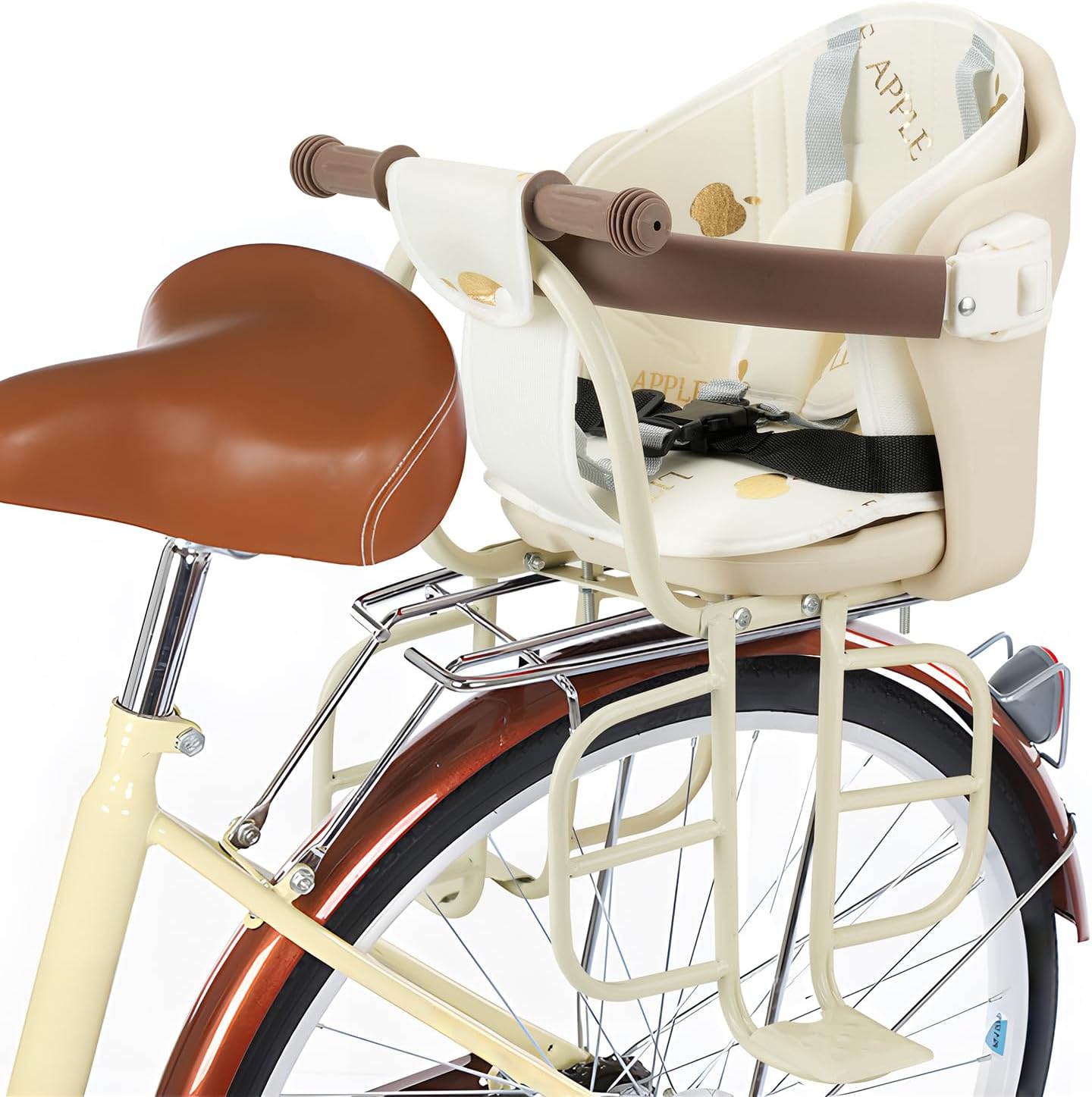 Kid’s Bike seat Rear Child Carrier Bike Chair for Bicycle Kids seat for Children 2~4 Years,Weight 55 lbs