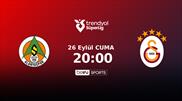 CANLI | Corendon Alanyaspor Galatasaray | beIN SPORTS Türkiye