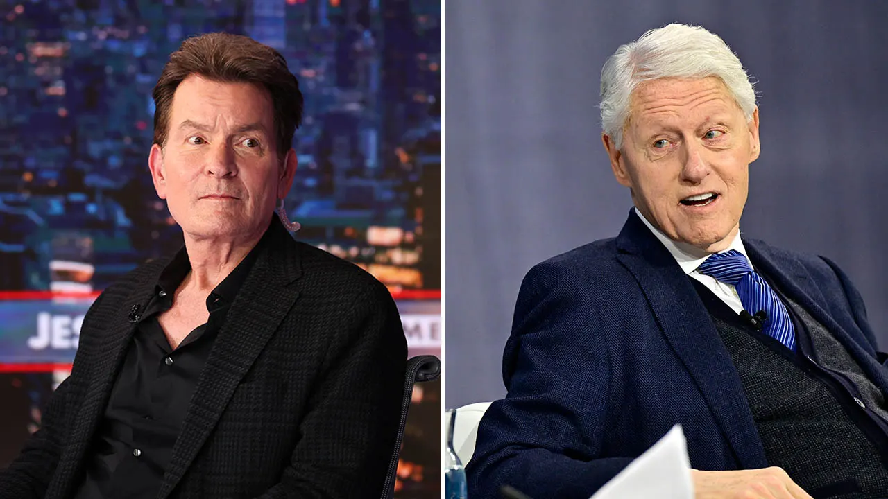 Charlie Sheen claims Bill Clinton tried to hit on his girlfriend in 1980s