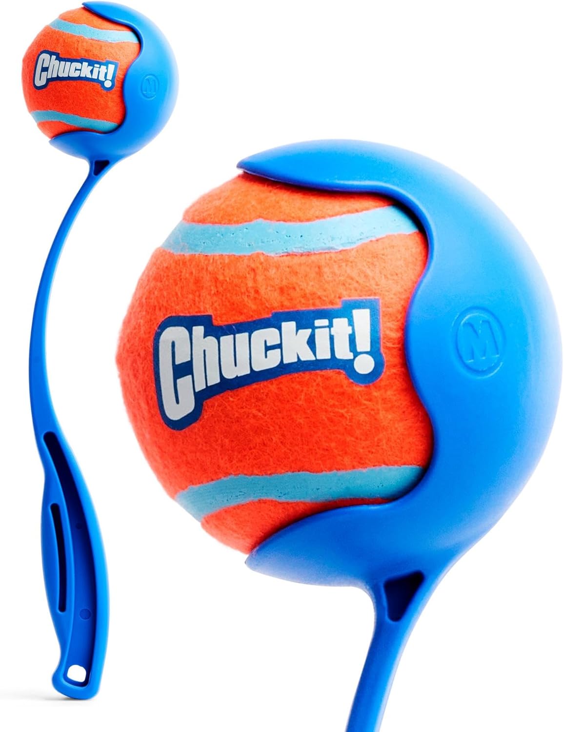 Chuckit! Dog Ball Launcher – Sport 12″ with Medium (2.5″), Dog Fetch Ball Thrower, For Dogs 20-60 Pounds, Made in USA Chuckit! Dog Ball Launcher – Sport 12″ with Medium (2.5″), Dog Fetch Ball Thrower, For Dogs 20-60 Pounds, Made in USA