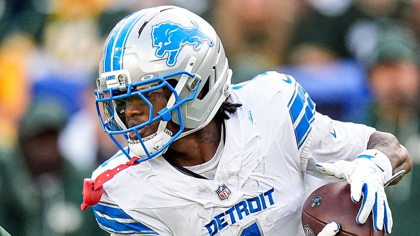 Detroit Lions Jameson Williams Ignites Offense