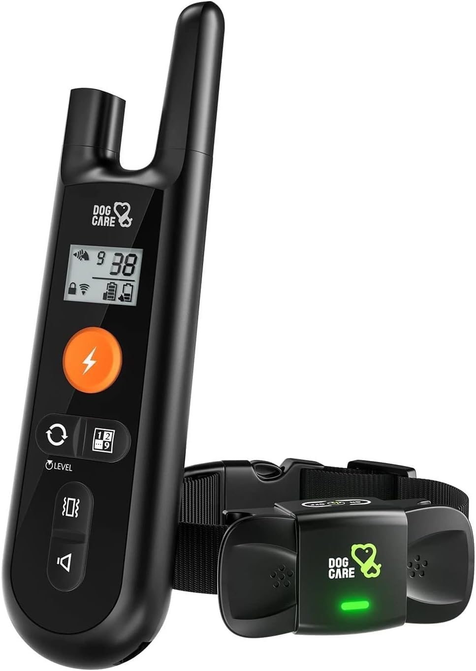 Dog Training Collar – Rechargeable Dog Shock Collar with Beep, Vibration and Shock Training Modes, Rainproof, Long Remote Range, Adjustable Shock Levels Shock Collars for Dogs with Remote