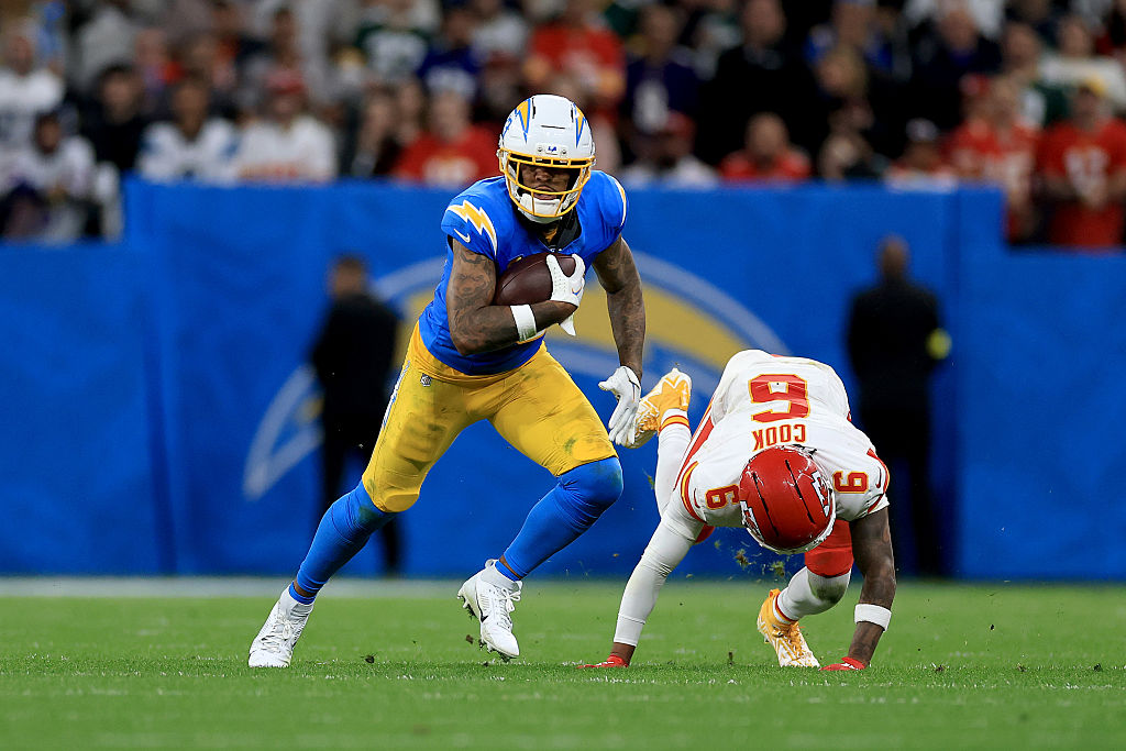 Keenan Allen best prop bets for Chargers at Raiders on Monday Night Football