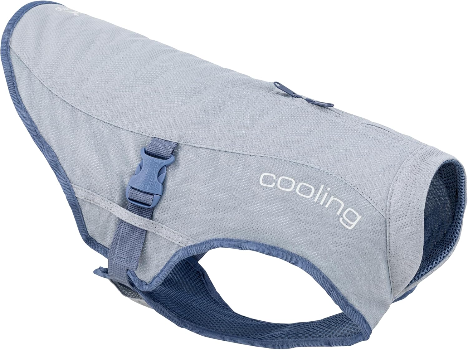 Kurgo Dog Core Cooling Vest, Cooling Jacket for Dogs, Evaporation Cooler Coat for Pets, Reflective Material, Adjustable Straps, Works with Harnesses & Collars, Heat Reflective (Medium)