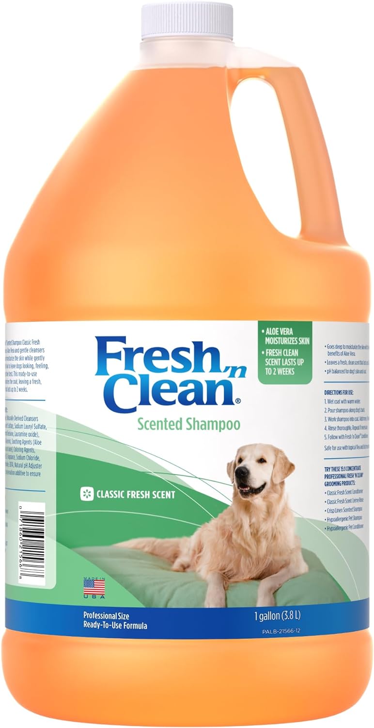 Lambert Kay Fresh’n Clean Scented Dog and Cat Shampoo, 1-Gallon