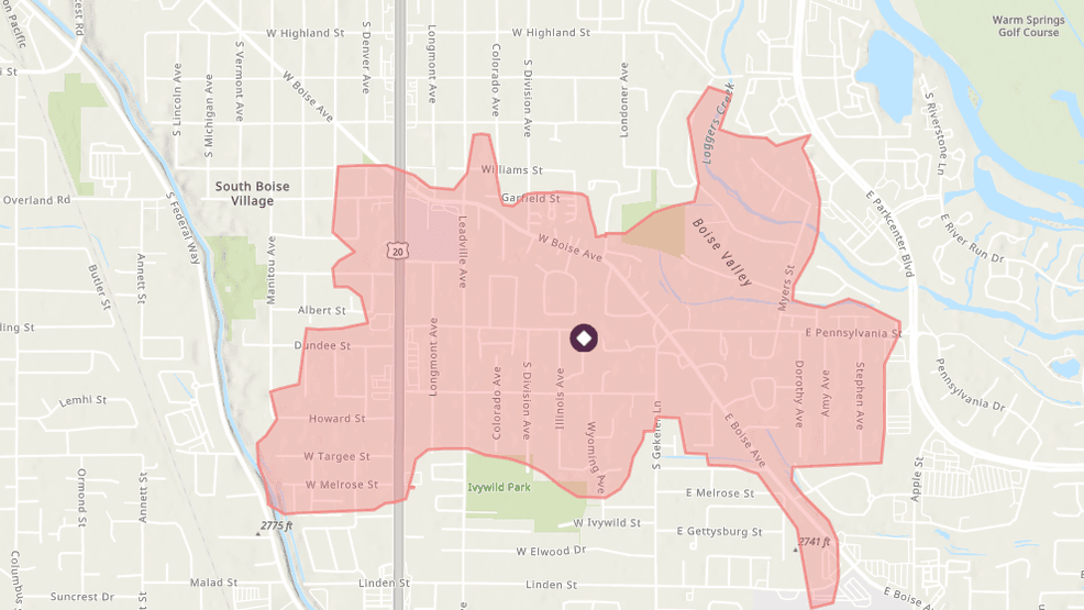 More than 6,800 people without power Friday near Boise Ave.