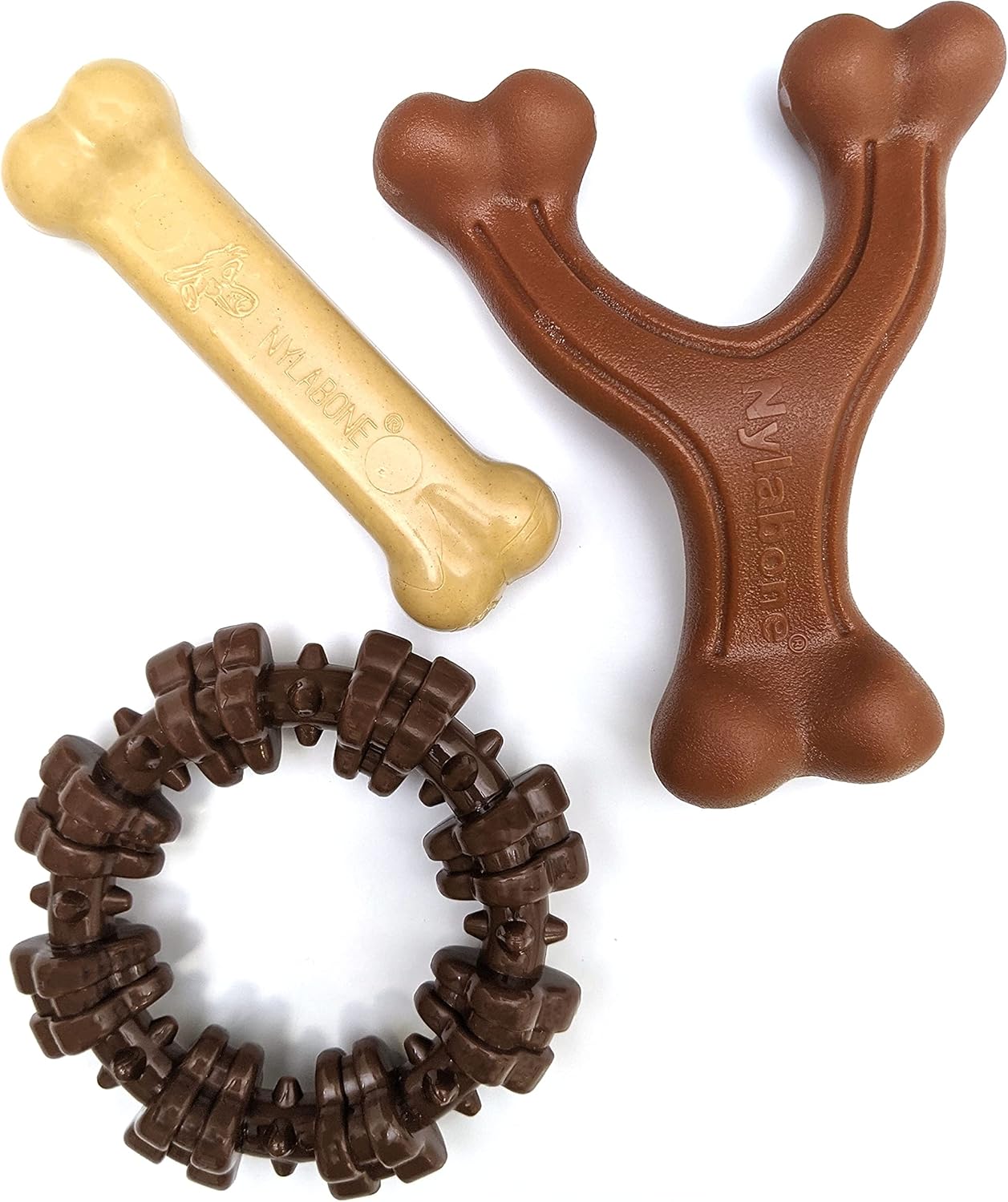 Nylabone Customer Favorites Power Chew Toy Bundle for Dogs, Indestructible Dog Toys for Aggressive Chewers, Pack of 3 Dog Toys, Flavor Medley, Small Dogs – Up to 25 lbs, 3 Pack Nylabone Customer Favorites Power Chew Toy Bundle for Dogs, Indestructible Dog Toys for Aggressive Chewers, Pack of 3 Dog Toys, Flavor Medley, Small Dogs – Up to 25 lbs, 3 Pack