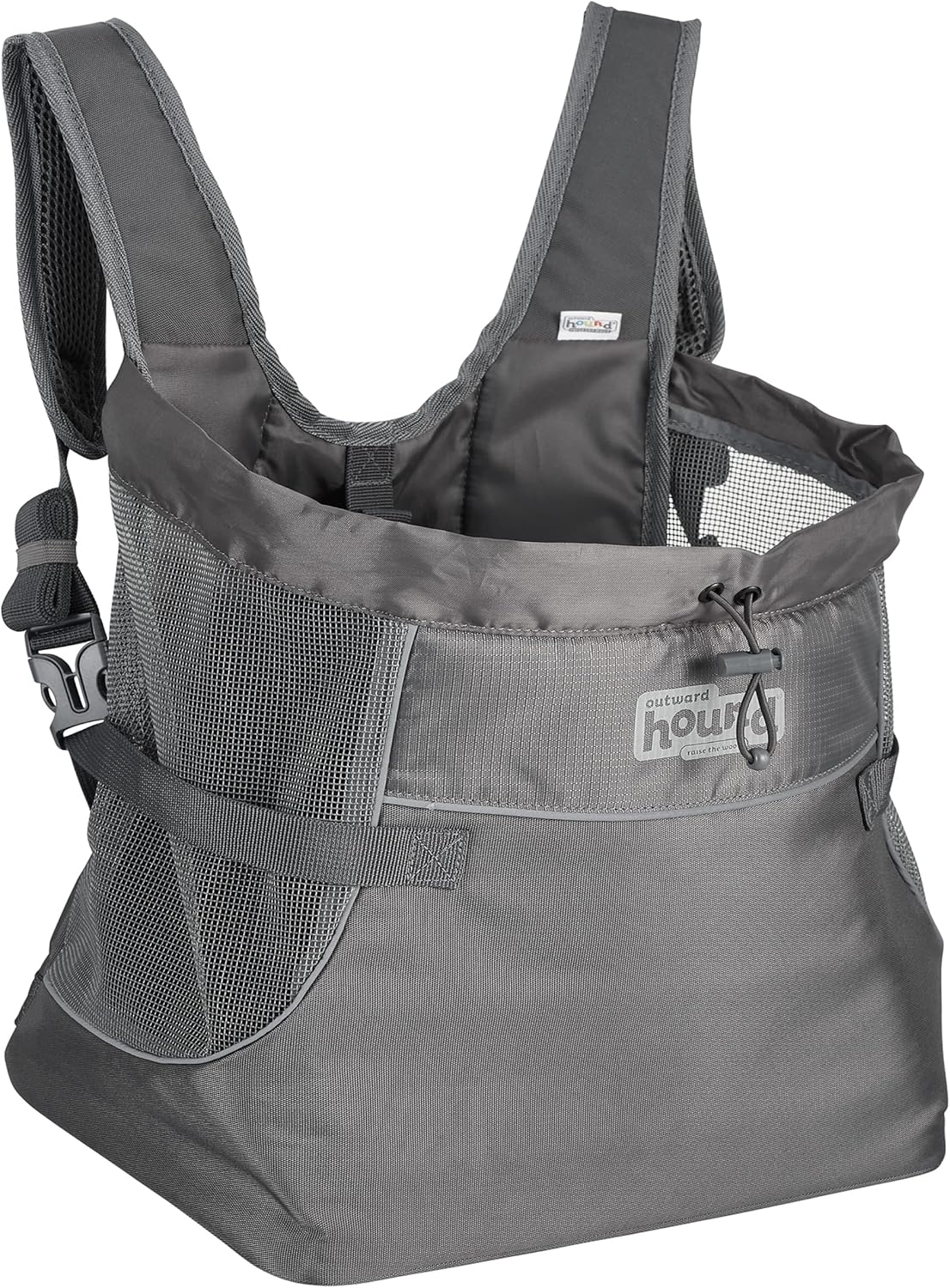 Outward Hound PupPak Dog Front Carrier, Medium, Grey – Hands-Free Hiking & Camping Pet Backpack for Small Pets up to 20 lbs, Padded Straps, Breathable Mesh, Water-Resistant, Safety Clip Outward Hound PupPak Dog Front Carrier, Medium, Grey – Hands-Free Hiking & Camping Pet Backpack for Small Pets up to 20 lbs, Padded Straps, Breathable Mesh, Water-Resistant, Safety Clip