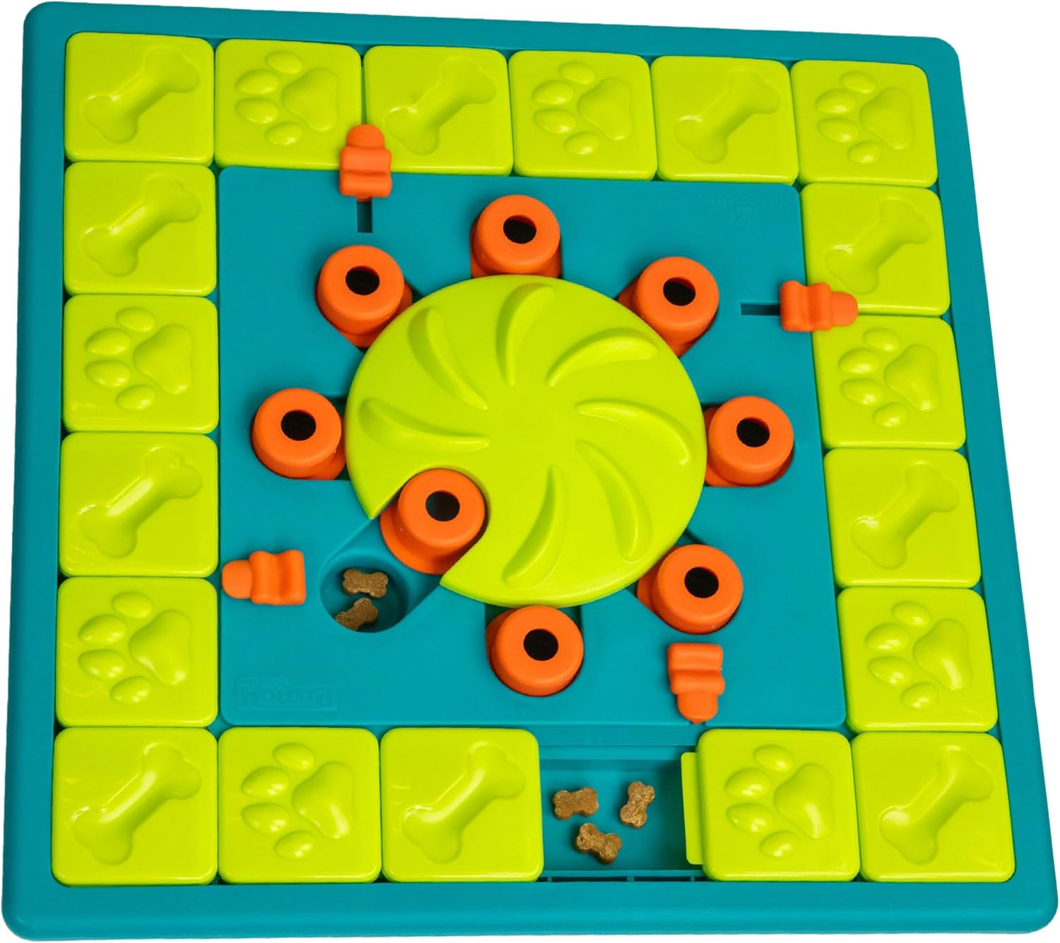 Outward Hound by Nina Ottosson Multipuzzle Level 4 Expert Dog Treat Puzzle for Enrichment, Blue Outward Hound by Nina Ottosson Multipuzzle Level 4 Expert Dog Treat Puzzle for Enrichment, Blue