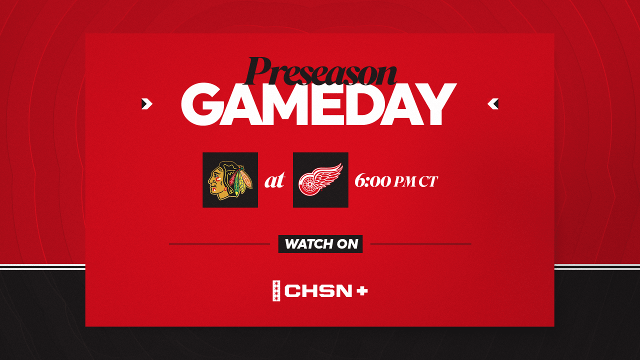 PREVIEW: Blackhawks Set to Open Preseason Against Red Wings