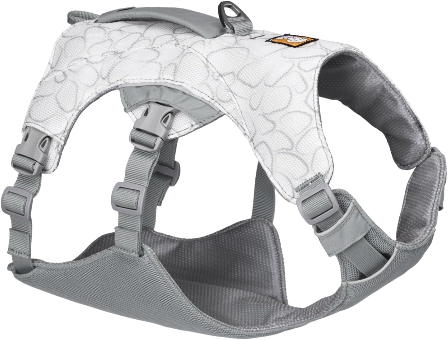 Ruffwear, Swamp Cooler Dog Harness, Lightweight with Evaporative Cooling for Hot Weather, Graphite Gray, Medium