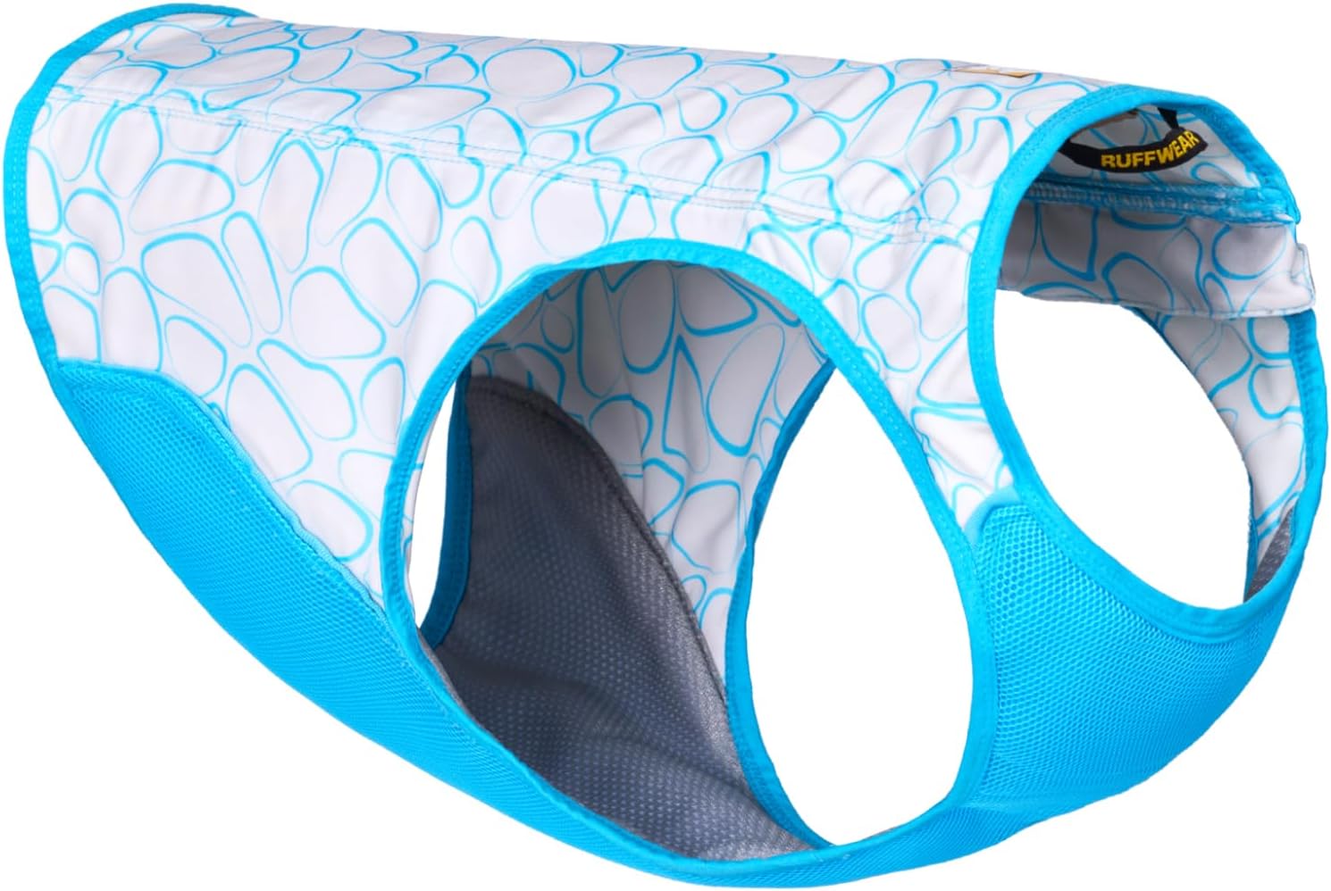 Ruffwear, Swamp Cooler Zip Dog Vest, Evaporative Cooling for Hot Weather, Biolumin Blue, Small