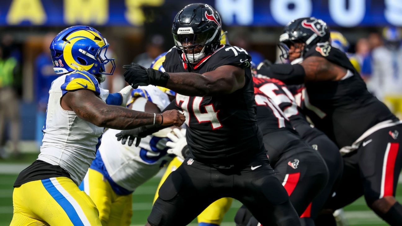 Source: Browns trade for Texans’ Cam Robinson to fill OT need