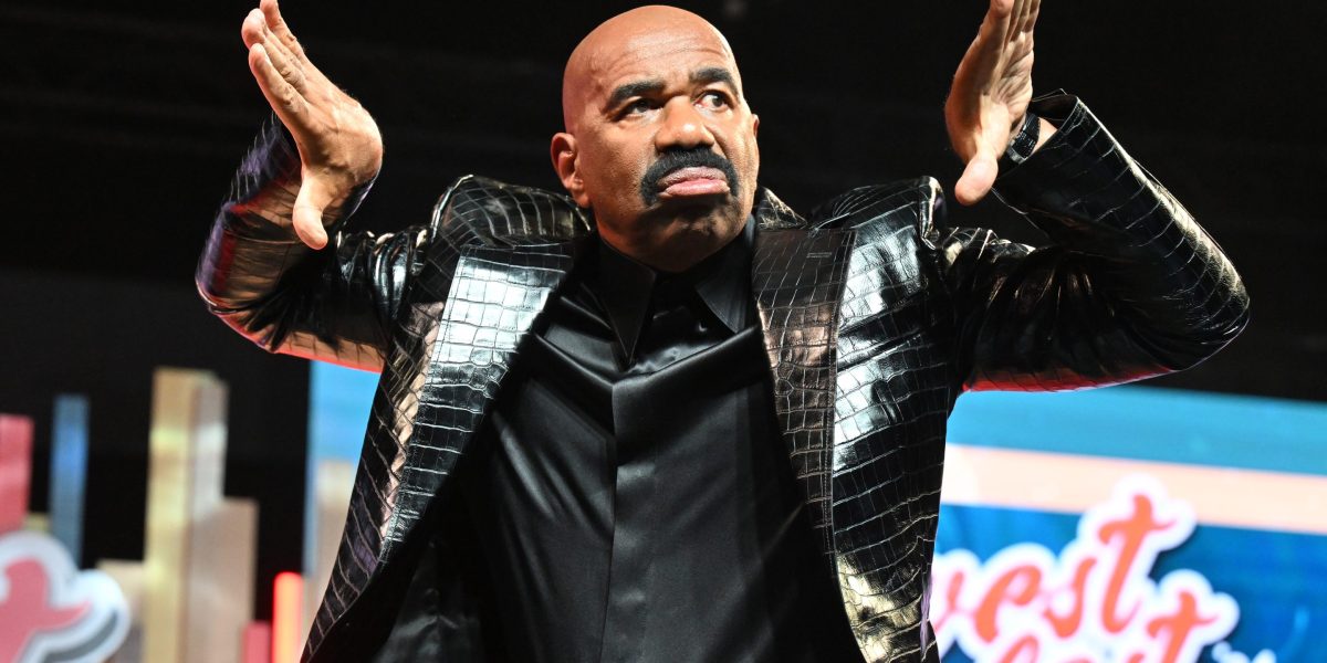 Steve Harvey went from sleeping in his car on  a week to multimillionaire status. He says making money is hard, but keeping it is even harder
