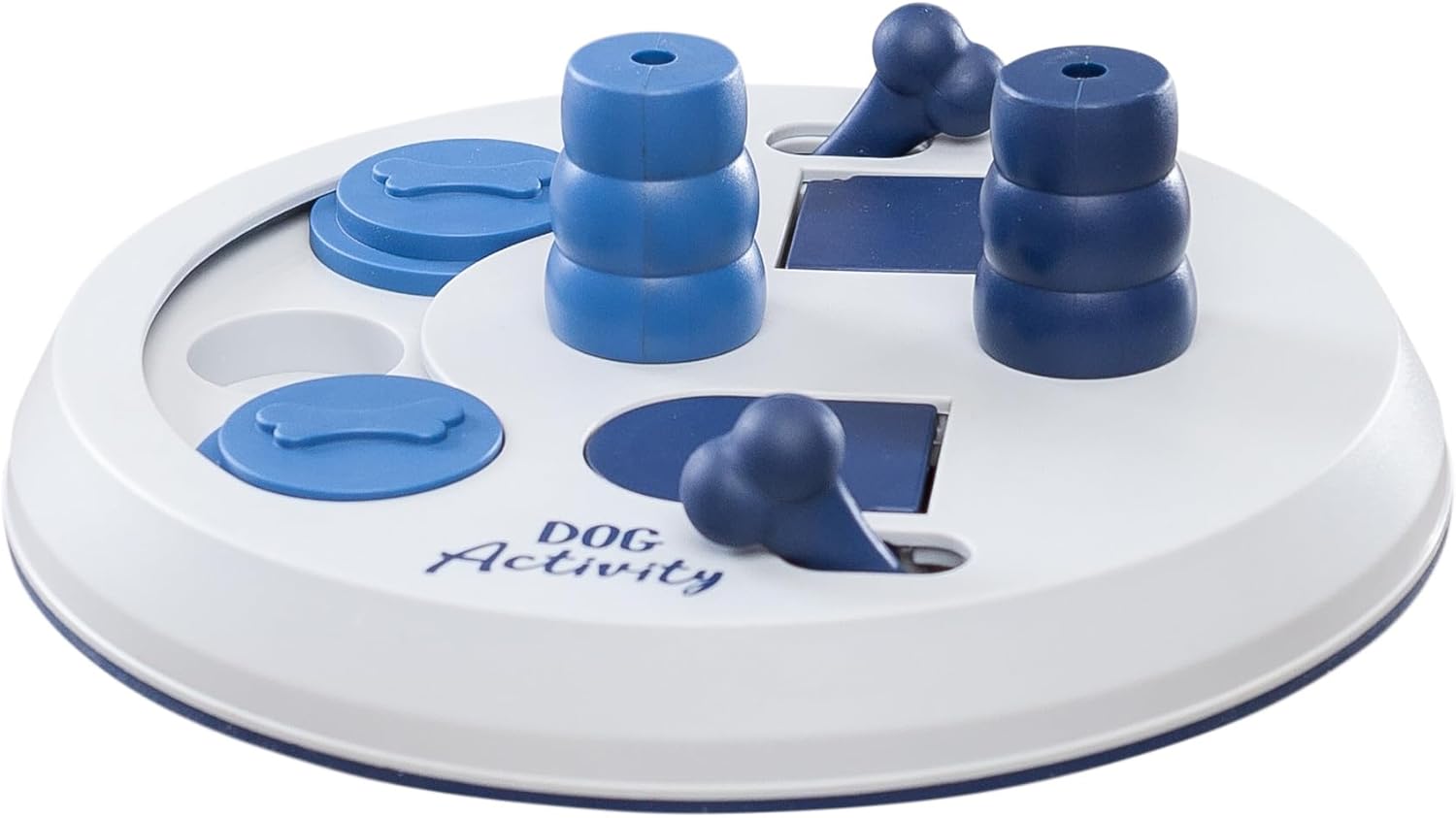 TRIXIE Flip Board Dog Enrichment Toy, Intermediate Level 2 Dog Puzzle, Interactive Treat Game for Small to Medium Breeds