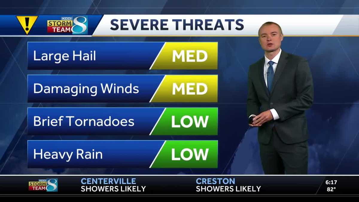 Warm and possibly stormy first day of fall