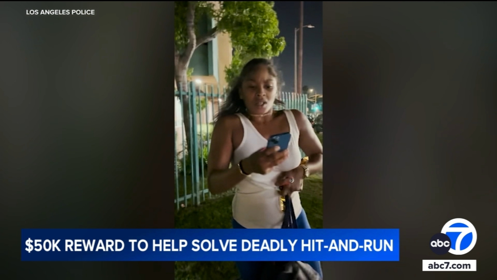 Woman wanted in fatal hit-and-run in South LA was driving almost 100 mph; K reward offered