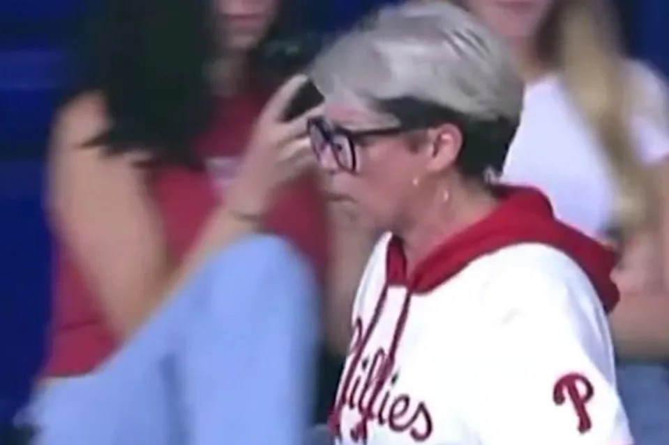 The identity of the woman who demanded the ball has not been revealed. NBC Sports