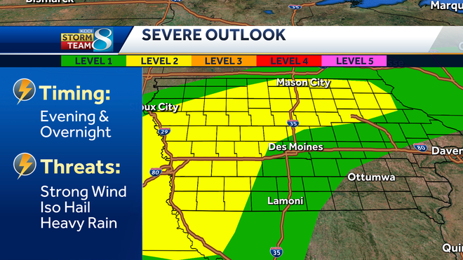 Severe weather outlook for Sept. 22, 2025