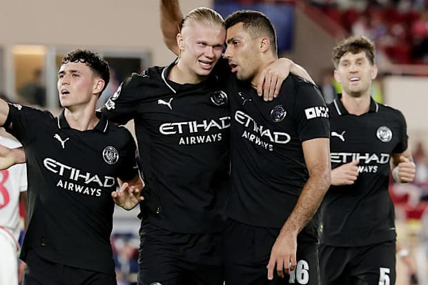 Phil Foden, Erling Haaland, Rodri Phil Foden, Erling Haaland, Rodri