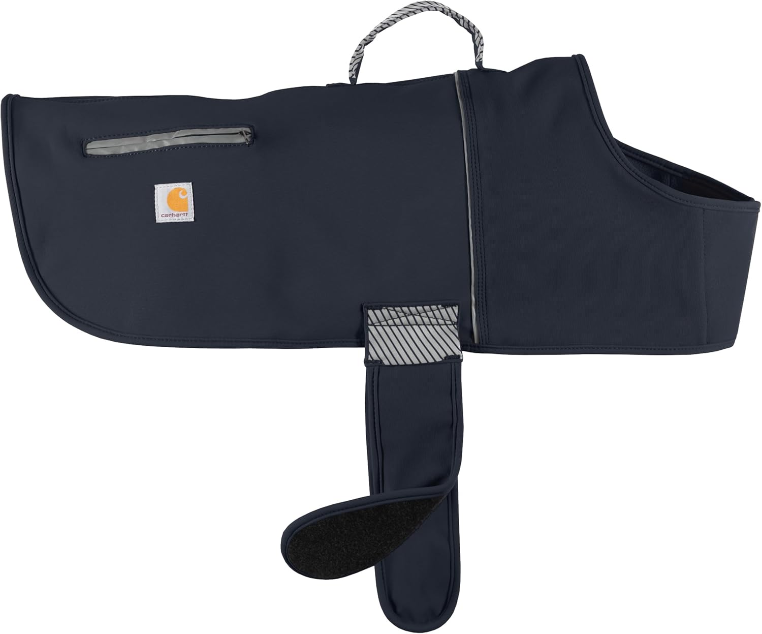 Carhartt Quick Duck Fleece Lined Dog Jac, Water-Repellent Dog Vest, Dark Sapphire, Large